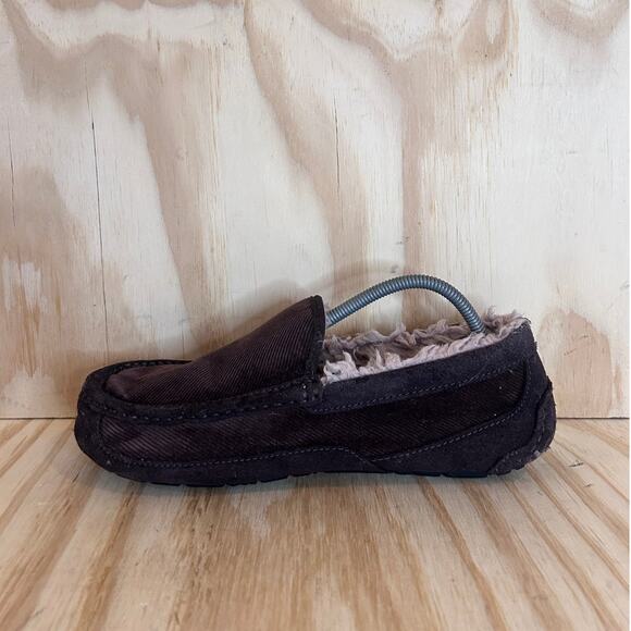 UGG - Ascot Cordury II - Slippers Moccasin - Brown - Men\'s - 11 - S/N 1125932 main image 8